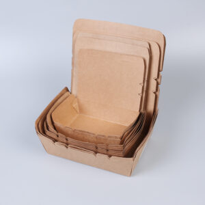 Kraft Paper Take-Away Box